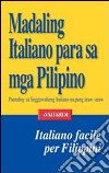 L'italiano facile per filippini libro di Cuchapin De Vita M. Pagasa