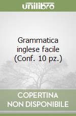 Grammatica inglese facile (Conf. 10 pz.) libro