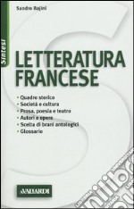 Letteratura francese libro