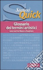 Glossario dei termini artistici libro