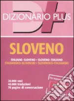 Dizionario sloveno. Italiano-sloveno, sloveno-italiano libro