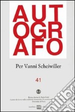 A Vanni Scheiwiller: una sirena nell'editoria italiana libro