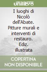 I luoghi di Nicolò dell'Abate. Pitture murali e interventi di restauro. Ediz. illustrata libro