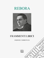 Frammenti lirici libro