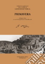 Primavera. Ediz. critica