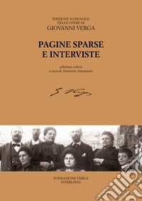 Pagine sparse e interviste libro