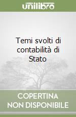 Temi svolti di contabilità di Stato libro