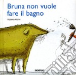 Bruna non vuole fare il bagno