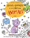 Colora e completa il tuo libro degli animali libro di Poitier Anton