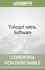 Totogol extra. Software libro