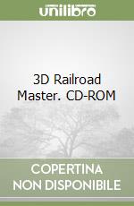 3D Railroad Master. CD-ROM libro