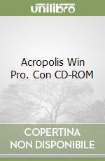 Acropolis Win Pro. Con CD-ROM libro