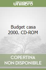 Budget casa 2000. CD-ROM libro