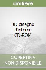 3D disegno d'interni. CD-ROM libro