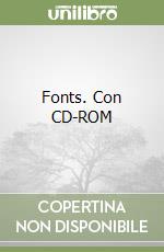 Fonts. Con CD-ROM libro