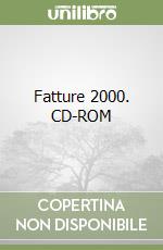 Fatture 2000. CD-ROM libro