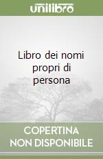 Libro dei nomi propri di persona