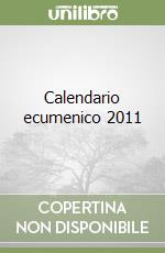 Calendario ecumenico 2011 libro