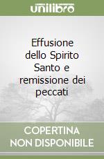 Effusione dello Spirito Santo e remissione dei peccati libro