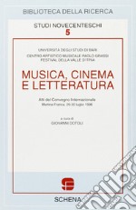 Musica, cinema e letteratura libro