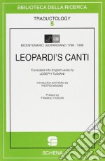 Leopardi's Canti libro