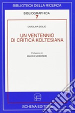 Un ventennio di critica koltesiana. Ediz. italiana e francese