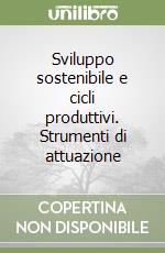 Sviluppo sostenibile e cicli produttivi. Strumenti di attuazione libro