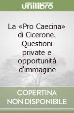 La «Pro Caecina» di Cicerone. Questioni private e opportunità d'immagine libro