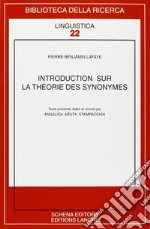 Introduction sur la théorie des synonymes libro