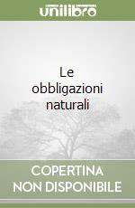 Le obbligazioni naturali