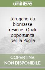 Idrogeno da biomasse residue. Quali opportunità per la Puglia