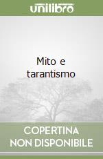 Mito e tarantismo libro