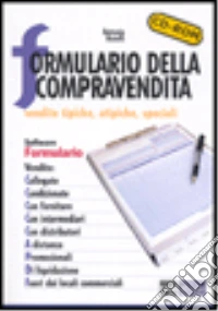 Formulario della compravendita libro