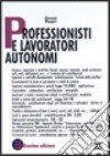 Professionisti e lavoratori autonomi libro