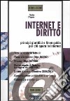 Internet e diritto. Con CD-ROM libro