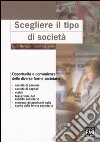 Scegliere il tipo di società libro