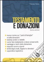 Testamento e donazioni libro