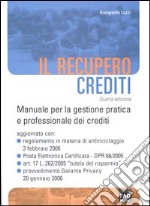 Il recupero crediti libro