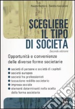 Scegliere il tipo di società