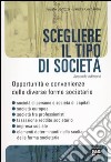 Scegliere il tipo di società libro