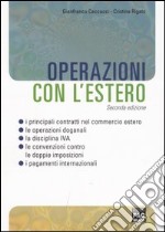 Operazioni con l'estero libro