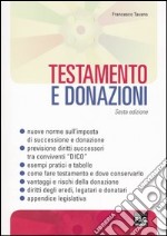 Testamento e donazioni libro