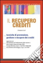 Il recupero crediti. Tecniche di prevenzione, gestione e recupero dei crediti libro