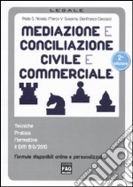 Mediazione e conciliazione civile e commerciale libro