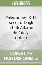 Palermo nel XIII secolo. Dagli atti di Adamo de Citella notaio