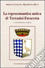 Toponomastica antica di Terrasini-Favarotta libro