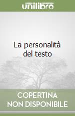 La personalità del testo libro
