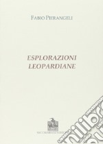 Esplorazioni leopardiane libro