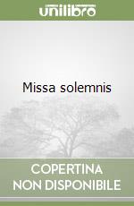 Missa solemnis libro