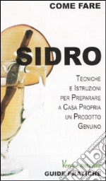 Sidro libro